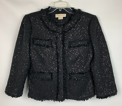 Michael kors deals tweed jacket