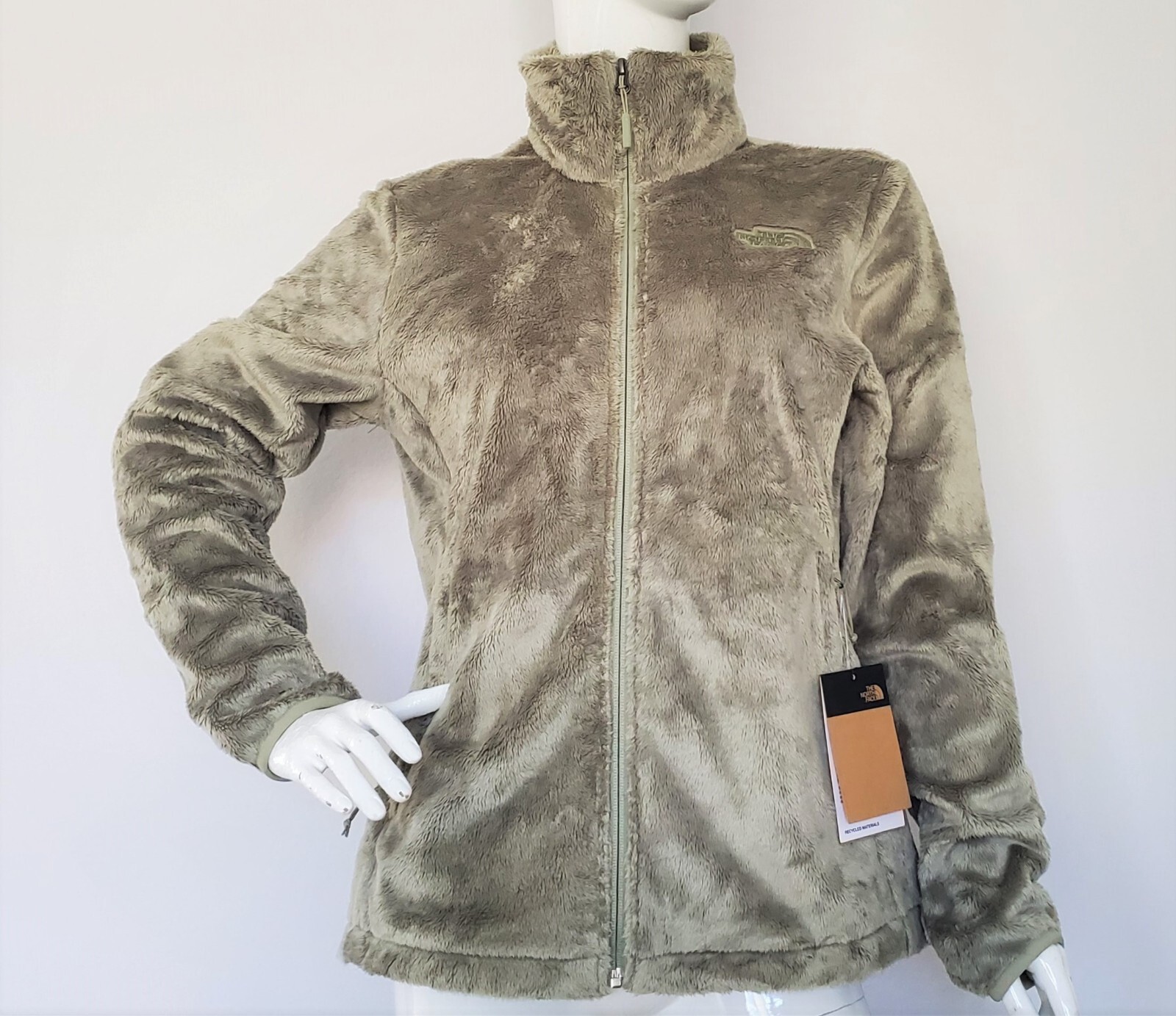 

ФЛИСОВАЯ КУРТКА THE NORTH FACE ЖЕНСКАЯ OSITO, ЗЕЛЕНАЯ, НА МОЛНИИ ПОЛНОЙ МОЛНИИ, размер M, Tea green, The North Face Osito