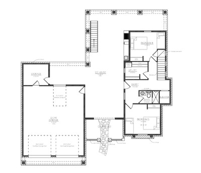 House Plans PDF and CAD Files - 2659 Heated Sq. Ft.