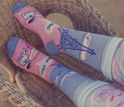 Women's Oui Oui French Bulldog Socks Funny Sarcastic Pet Puppy Lover Novelty Dog