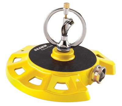 Dramm 15073 ColorStorm Spinning Sprinkler, Yellow