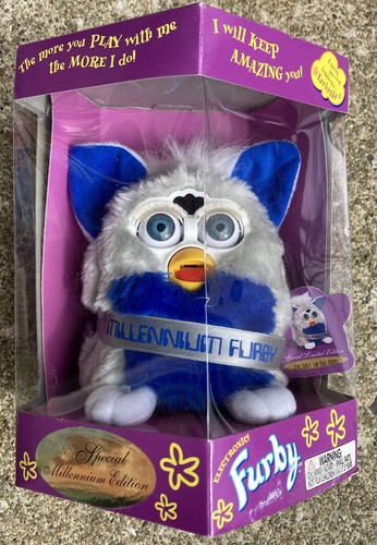 Furby ホワイト 箱付き 動作確認済み Furby ホワイト 箱付き