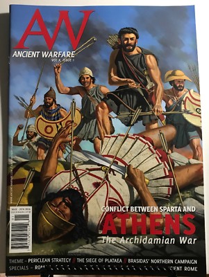 Ancient Warfare Conflict Between Sparta & Athens May/June 2016 FREE SHIPPING JB