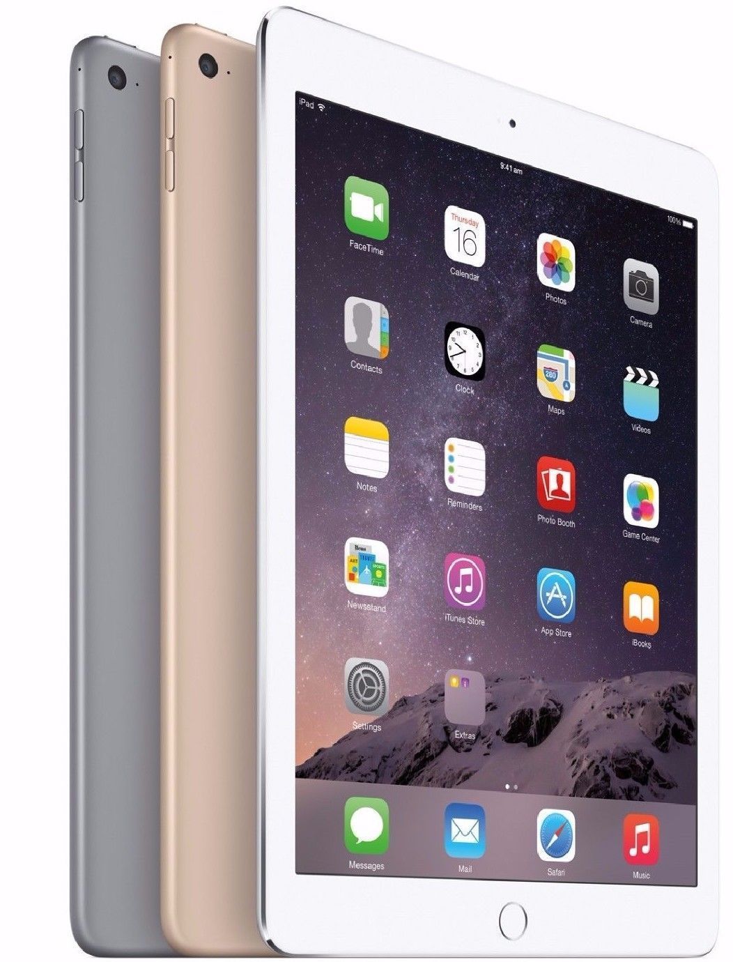 Apple iPad Air 2 9.7in Tablet Choose Color 16GB 32GB 64GB 128GB *Grade B* Apple iPad Air 2 9.7in Tablet Choose Color 16GB 32GB 64GB 128GB *Grade B*