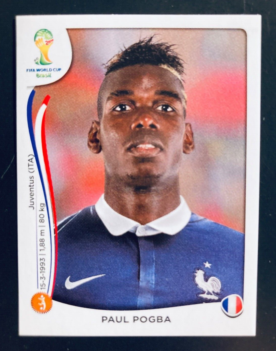 Paul Pogba 2014 Prizm WC Purple 99枚限定 392_509_5