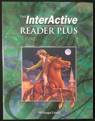 8th Grade - THE INTERACTIVE READER PLUS - The Language of Literature (2003)