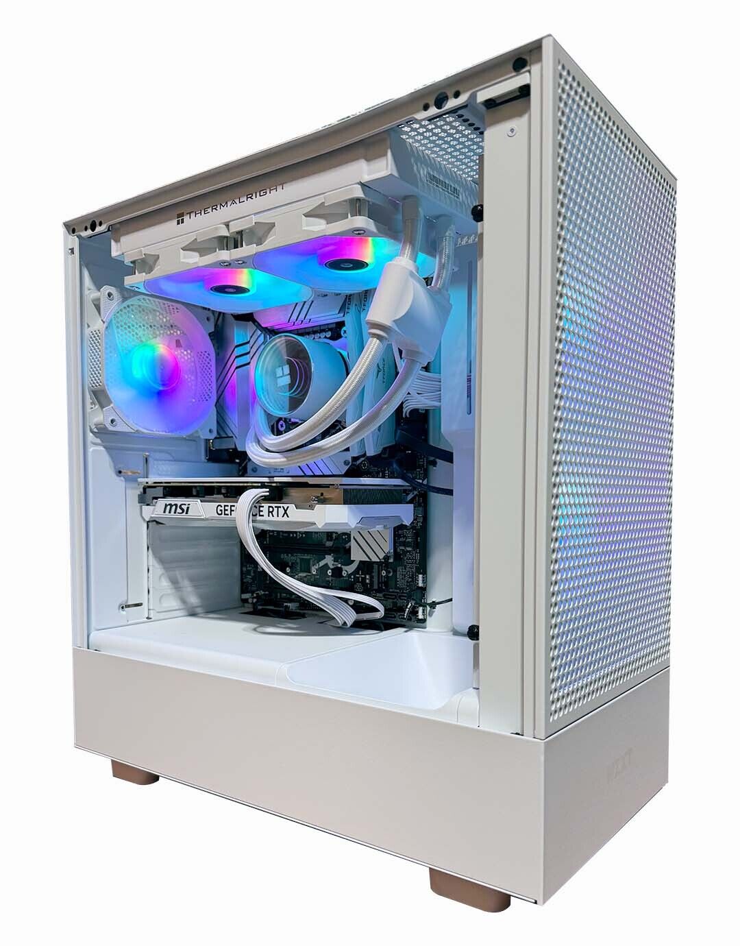Gaming PC All White - 12600K, 14700K 4070 Super / 7700XT Gaming PC All White - 12600K, 14700K 4070 Super / 7700XT