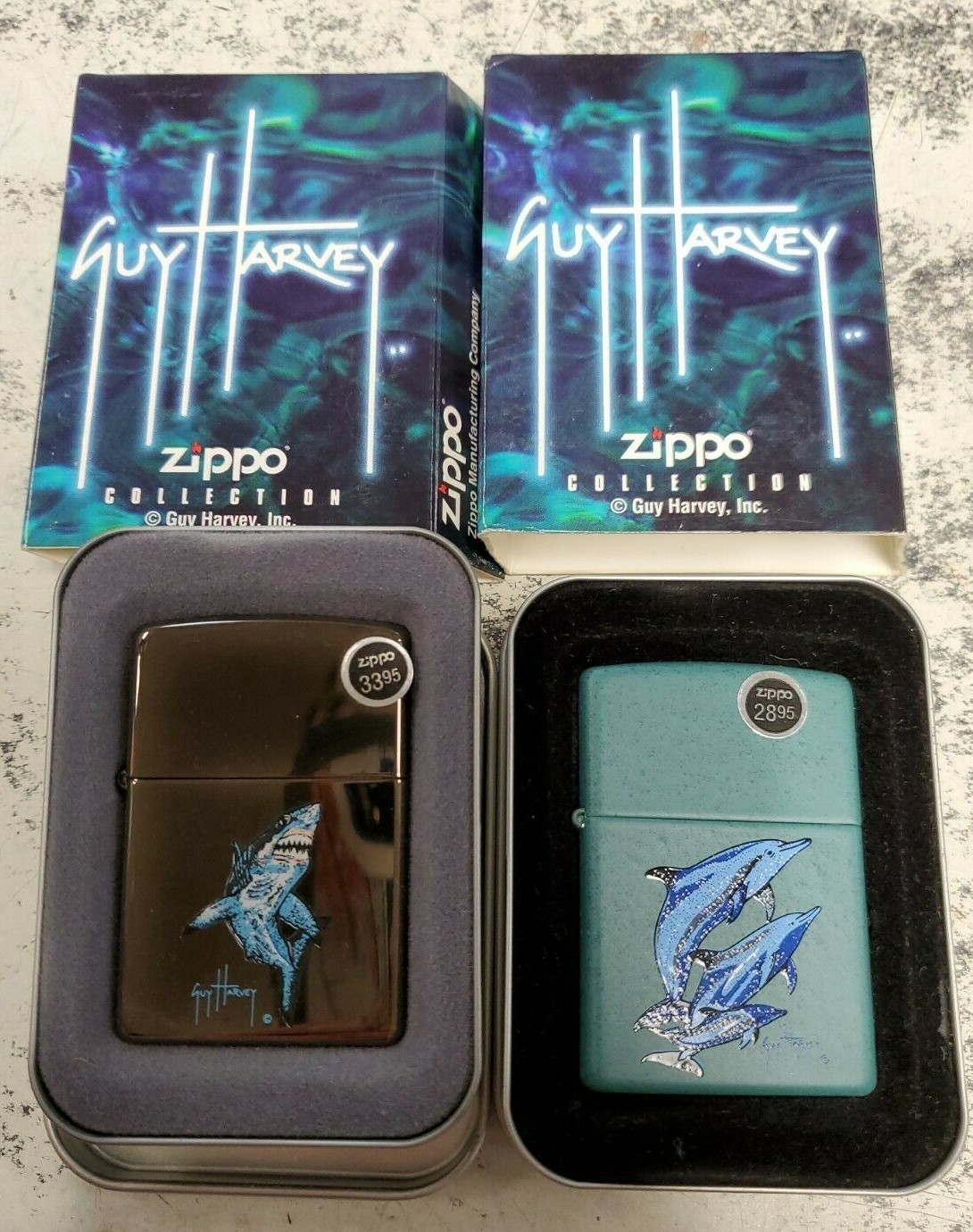 シャーク　ジッポー Zippo NHL® San Jose Sharks® Street Chrome™ Windproof Lighter