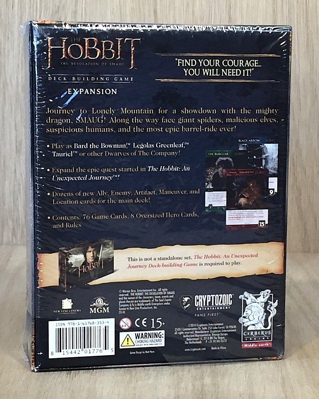 The Hobbit: The Desolation of Smaug Deck-Building Game Expansion Pack
