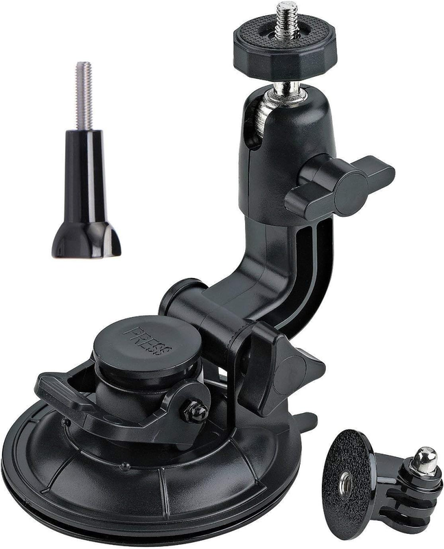 ASOCEA Action Camera Suction Cup Mount Windshield Camera Holder