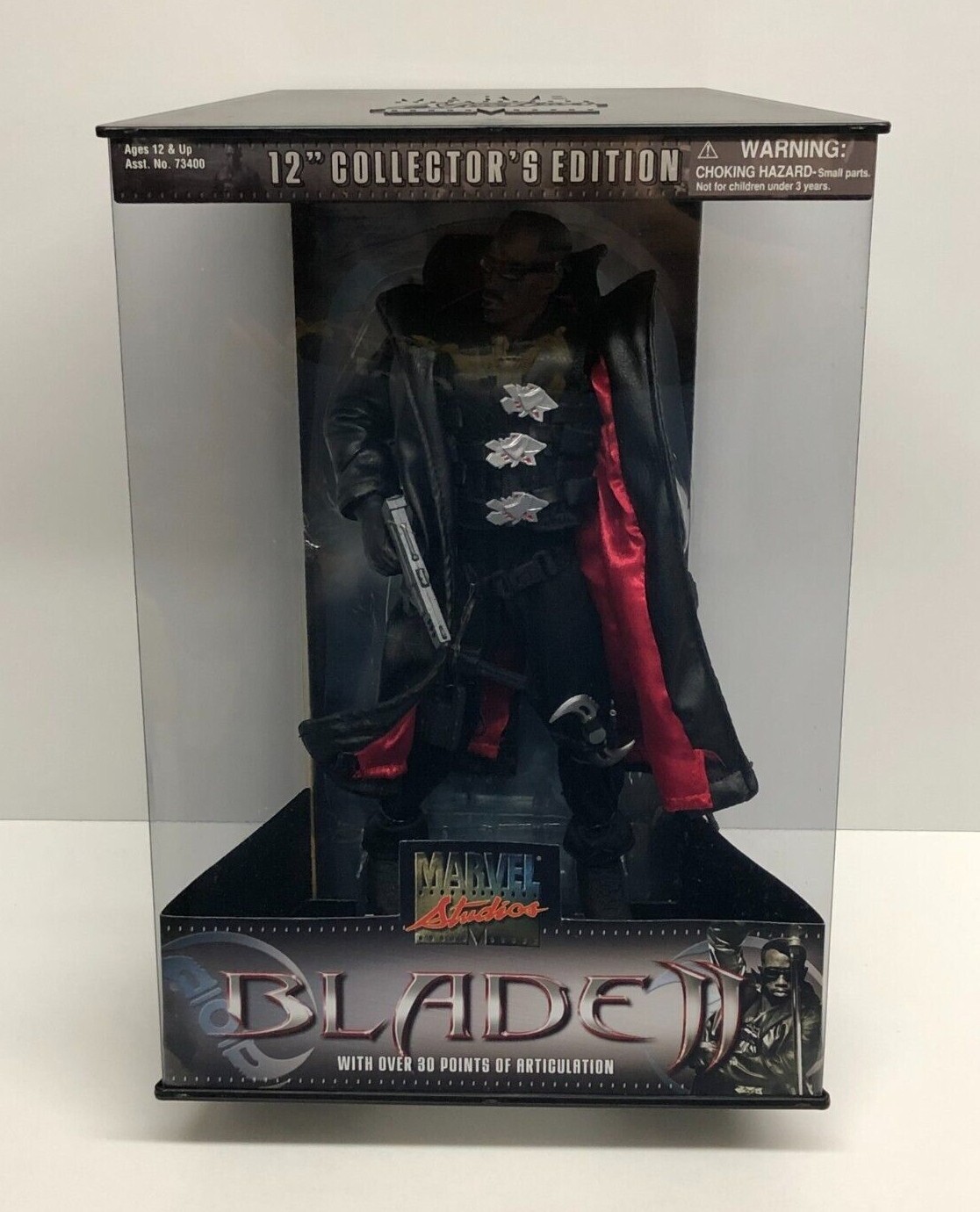 TOYBIZ BLADE 　ブレイド　１２インチウェズリー・スナイプス Amazon | 未使用 1/6 トイビズ ブレイド BLADE ウェズリー