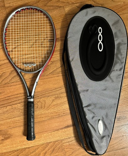 Prince O3 Red MidPlus+ Tennis Raquet With Case