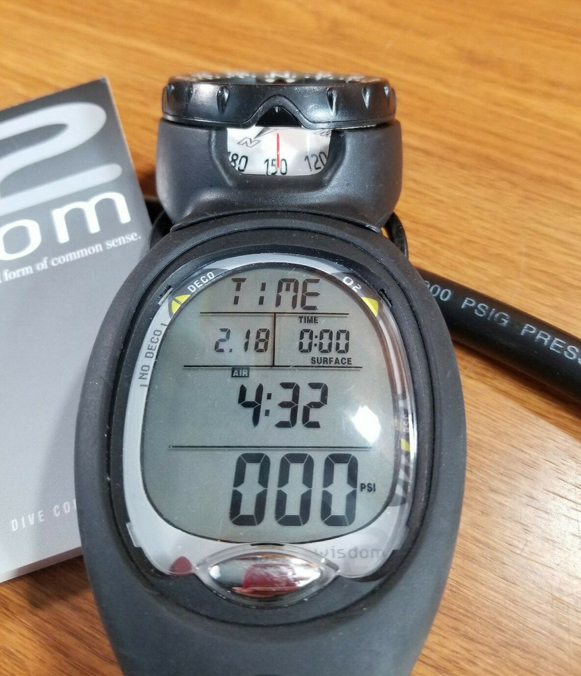 Sherwood WISDOM 2 Air Integrated Scuba Dive Computer Air / Nitrox with compass