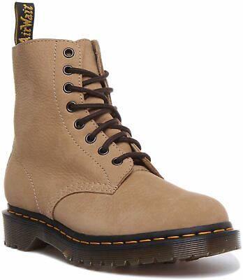 Pre-owned Dr. Martens' Dr Martens 1460 Pascal Unisex Waterproof Nubuck Boot In Sand Size Us 4 - 11