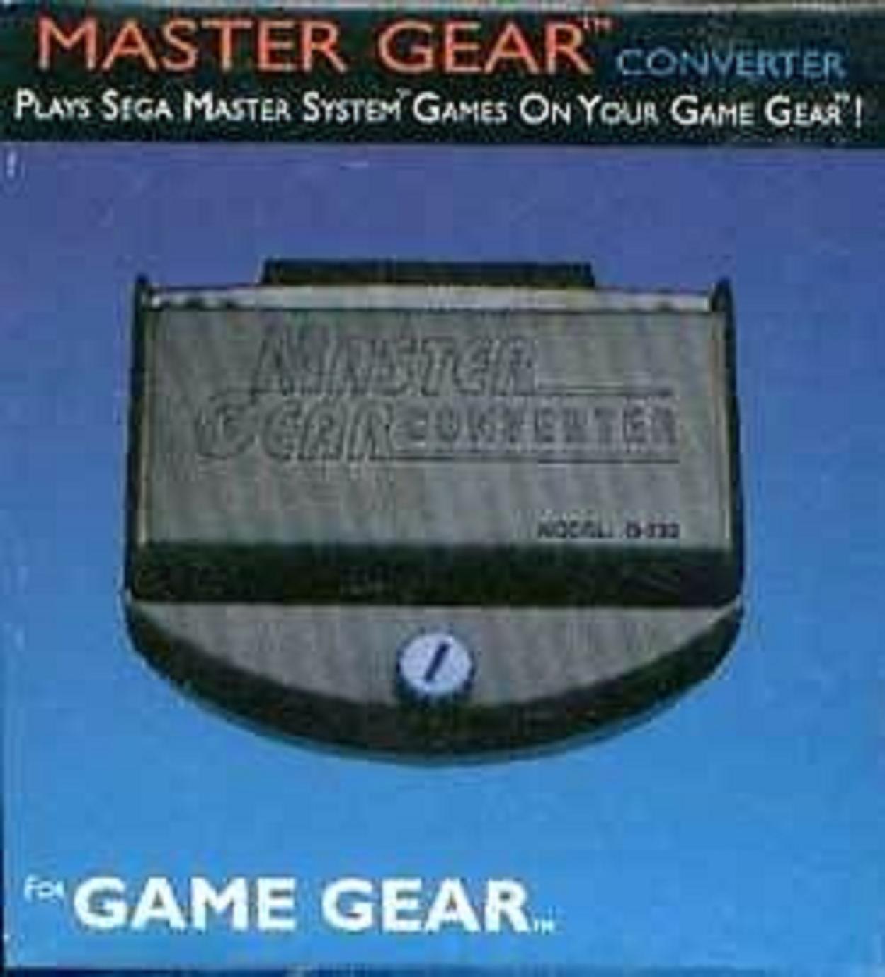 MASTERGEAR CONVERTER PLAY SEGA MASTER SYSTEM GAMES ON YOUR MASTERGEAR CONVERTER PLAY SEGA MASTER SYSTEM GAMES ON YOUR