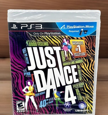  NEW SEALED  JUST DANCE 4 (PlayStation 3, PS3) PlayStation Move Req SHIPS FAST