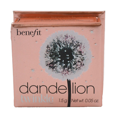 Benefit  Dandelion Twinkle Highlighter Nude-pink powder Mini with Brush 0.05 oz