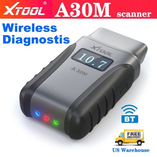 XTOOL Anyscan A30M Wireless OBD2 Diagnostics ECU Read BiDirectional