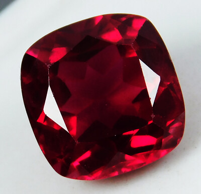 Natural 9.80 Ct Radiant Cut AAA+++ Mozambique Red Ruby Loose Gemstone !!