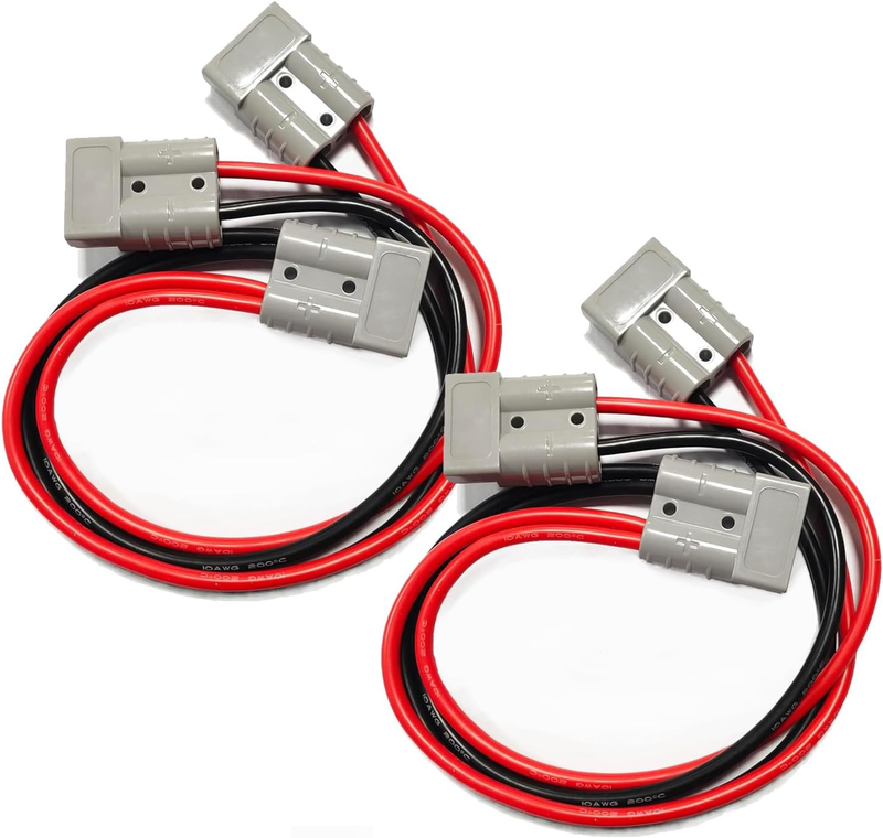 2Pcs Anderson Plug Connector Electric Forklift Charging Plug Large Current 1 to