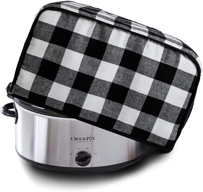 Slow Cooker Cover Compatible with Crock-Pot and Hamilton Beach 6-8 Qt Slow Cooke
