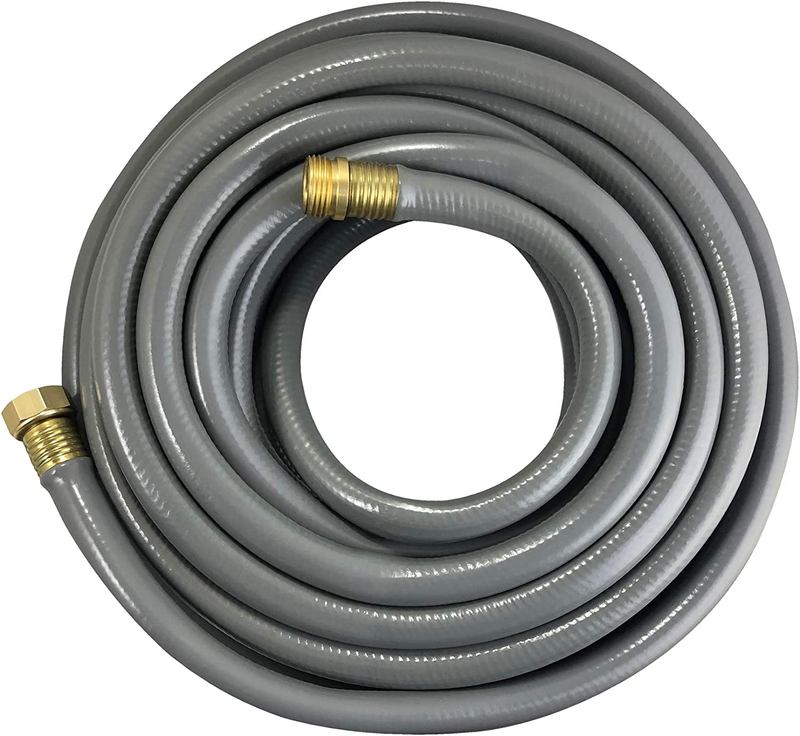 Flexon CG5860 Contractor Grade Garden Hose, 60Ft, Gray
