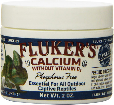 Reptile Calcium Supplement without Vitamin D3, 2 Oz