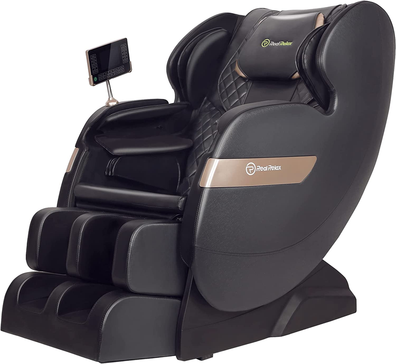 Real Relax 2023 Massage Chair of Dual-Core S Track, Full Body Massage Recliner o