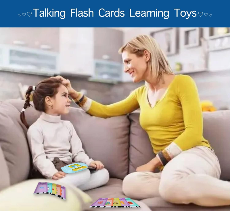 Pocket Speech for Toddlers, Talking Flash Cards for Toddlers 224 Words Blue