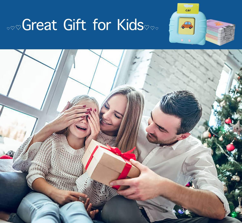 Pocket Speech for Toddlers, Talking Flash Cards for Toddlers 224 Words Blue