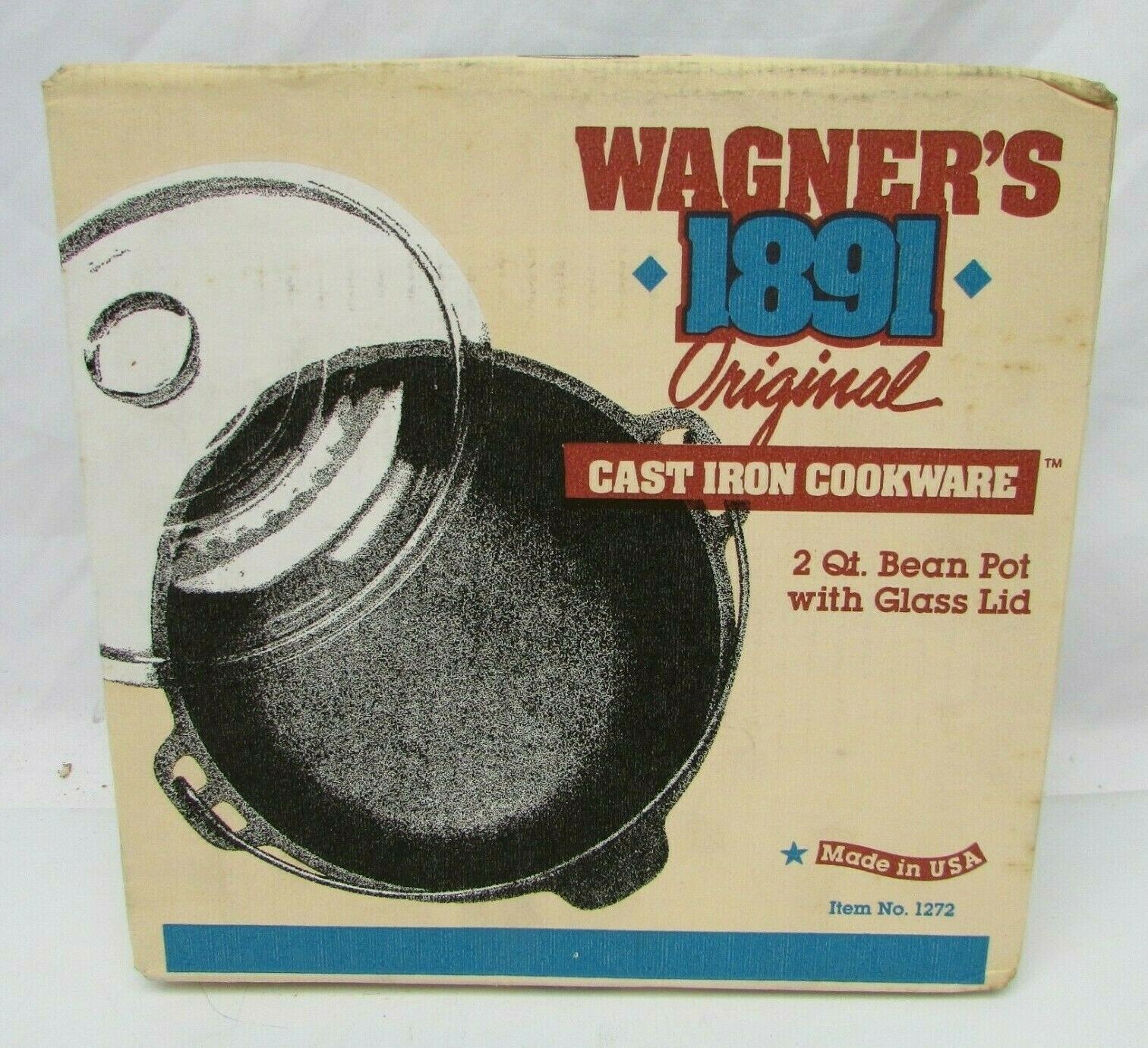 wagner's 1891 ワグナーズ 鋳鉄製ケトル wagner's 1891 ワグナーズ 鋳鉄製ケトル