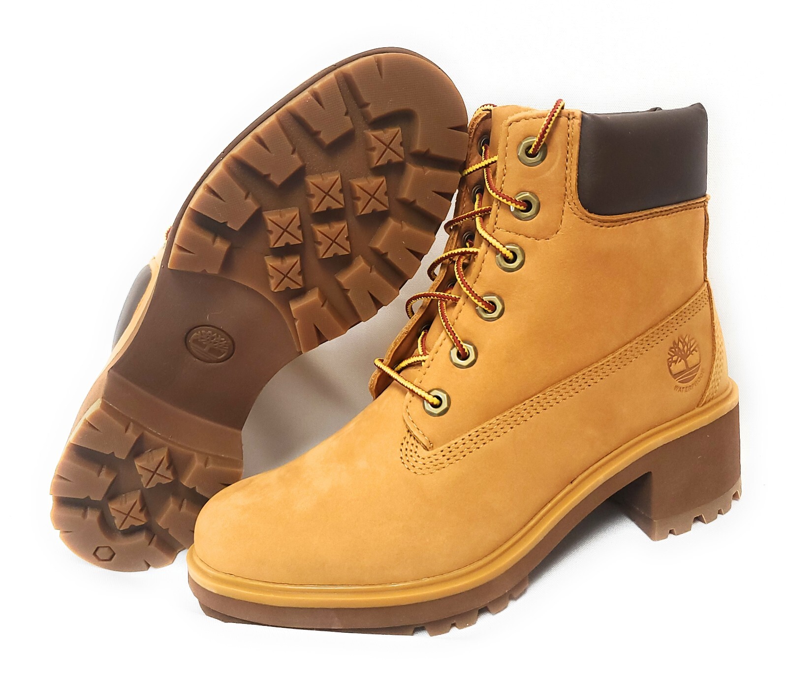 国内配送 Timberland W's KINSLEY WP BOOT WHEAT NUBUCK Womens Timberland Kinsley Wheat Nubuck 6