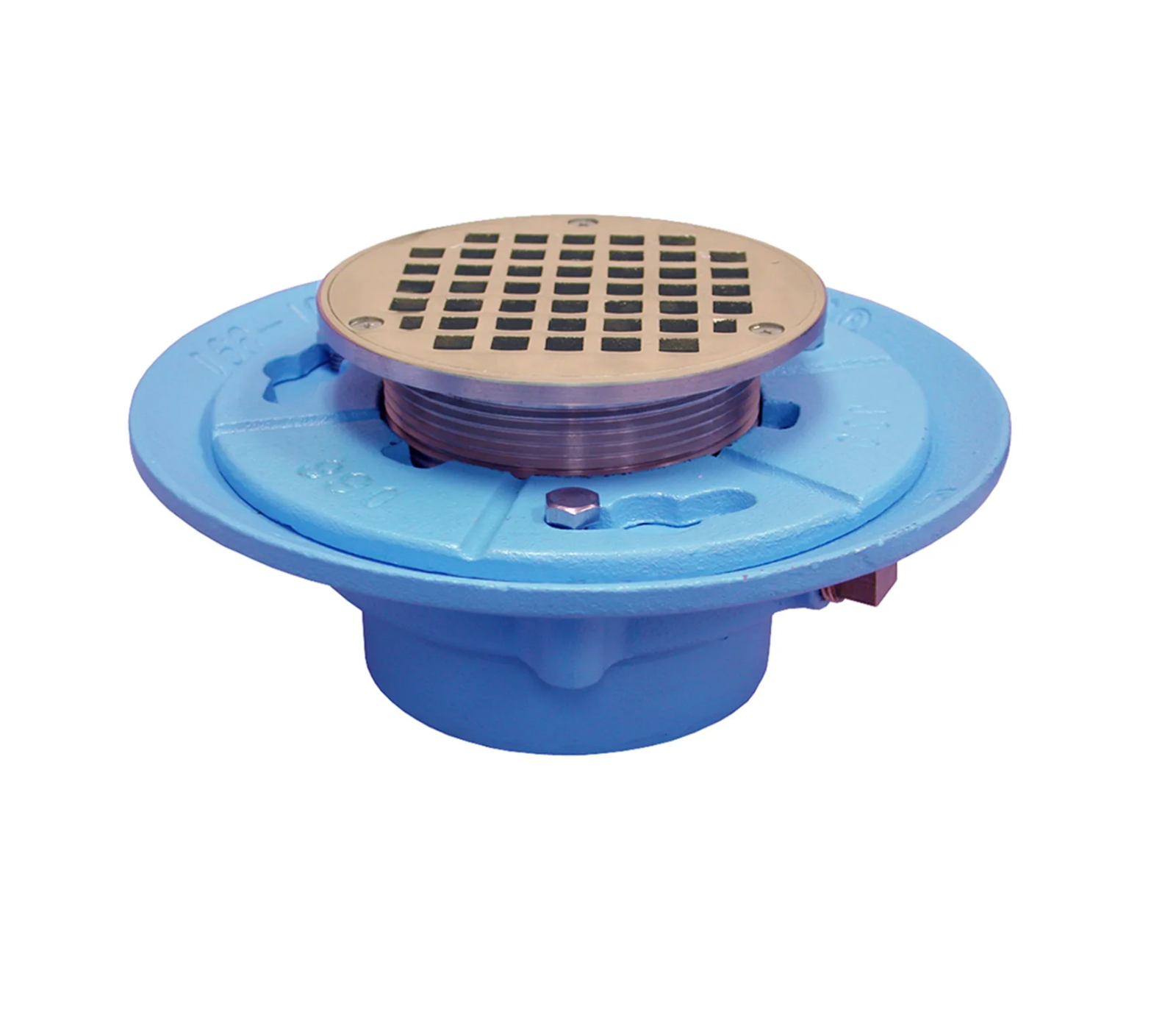 ＊Ｂen's＊ページ Jones Stephens D65580 3 No-Hub Flare Drain With 7 Base and 5