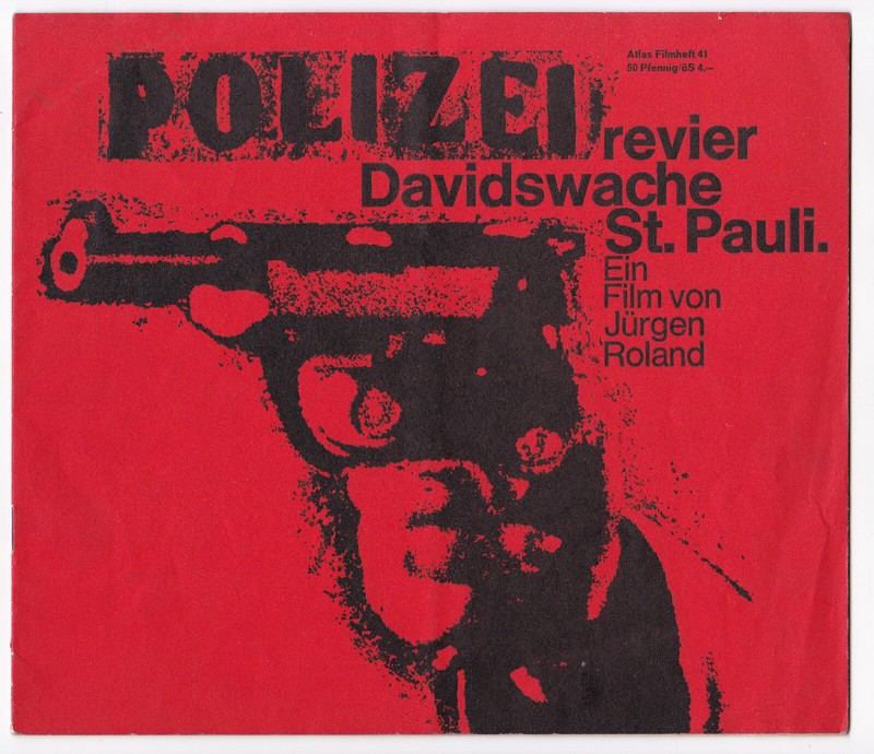 Atlas Filmheft 41 Polizeirevier Davidswache St. Pauli Film V. JÃ¼Rgen Roland 1964