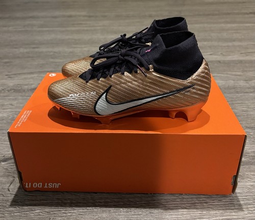 Pre-owned Nike Men's Size 5.5/women's Size 7 -  Zoom Mercurial Superfly 9 Elite Fg In Copper
