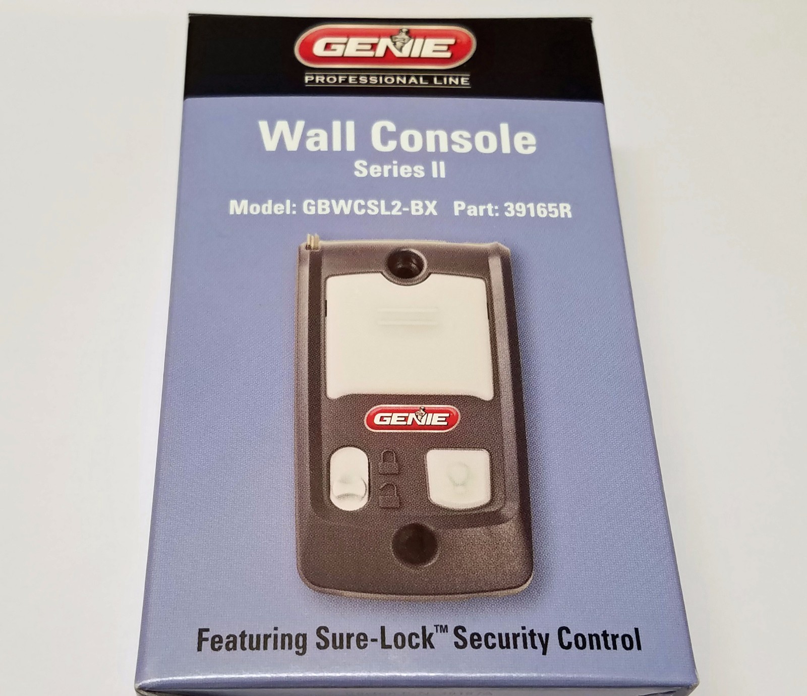 Genie Garage Door Opener Wall Control Console Gbwcsl2 Bx