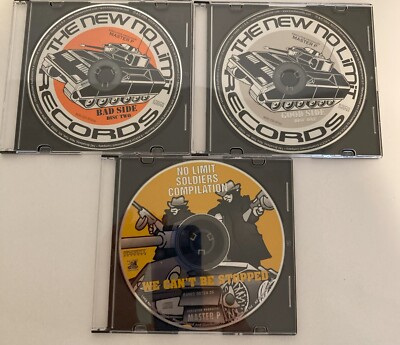 Master P Good Side Bad Side + WE CAN'T BE STOPPED- 3 CD LOT!