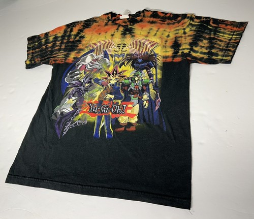 A01188 遊戯王 90's 海外オフィシャルT シャツYu-gi-oh! 90s Yu-Gi-Oh！ ''遊戯王'' Japanese animation print tee