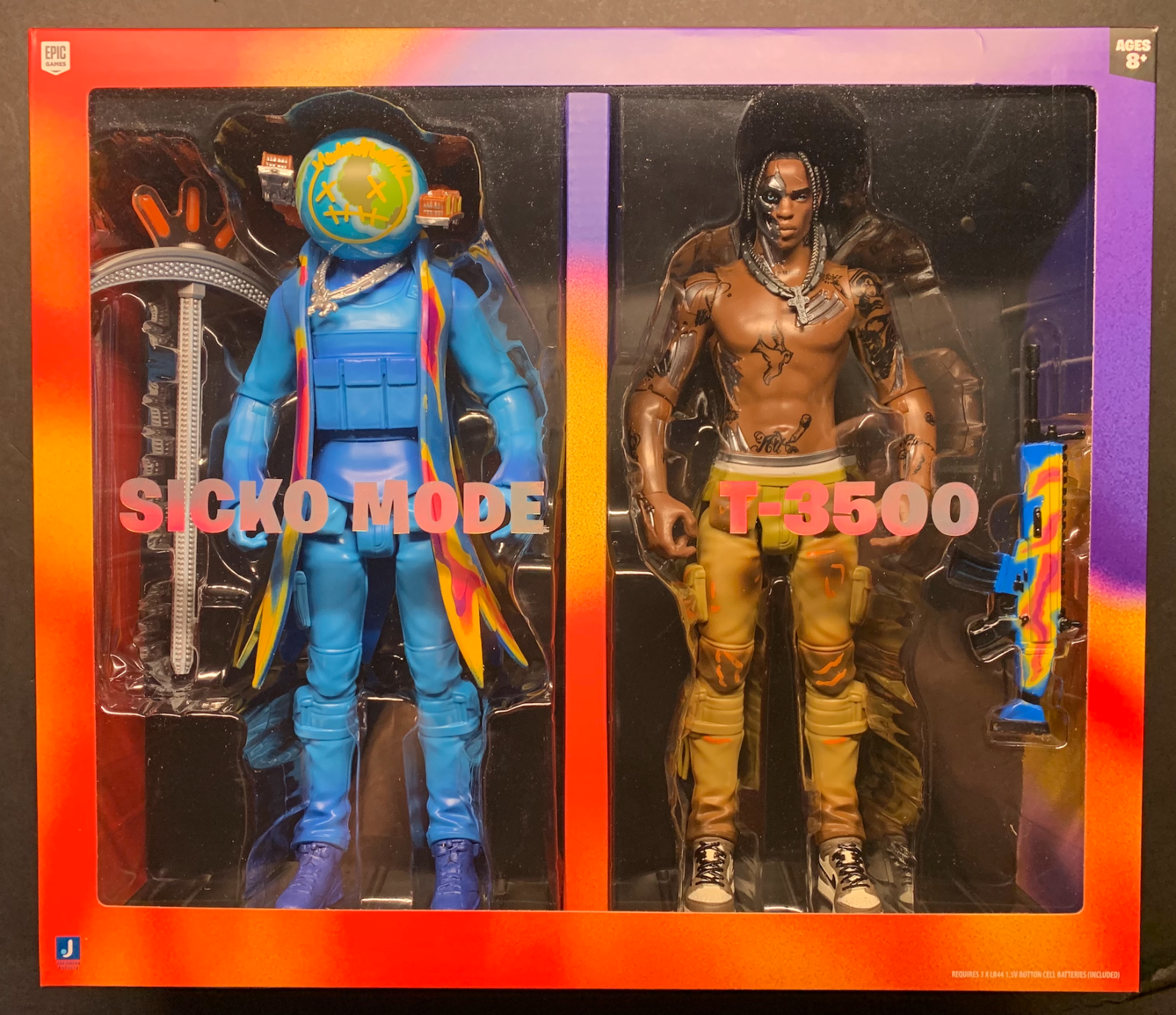 Travis Scott Cactus Jack Fortnite 12” Action Figure Set | eBay