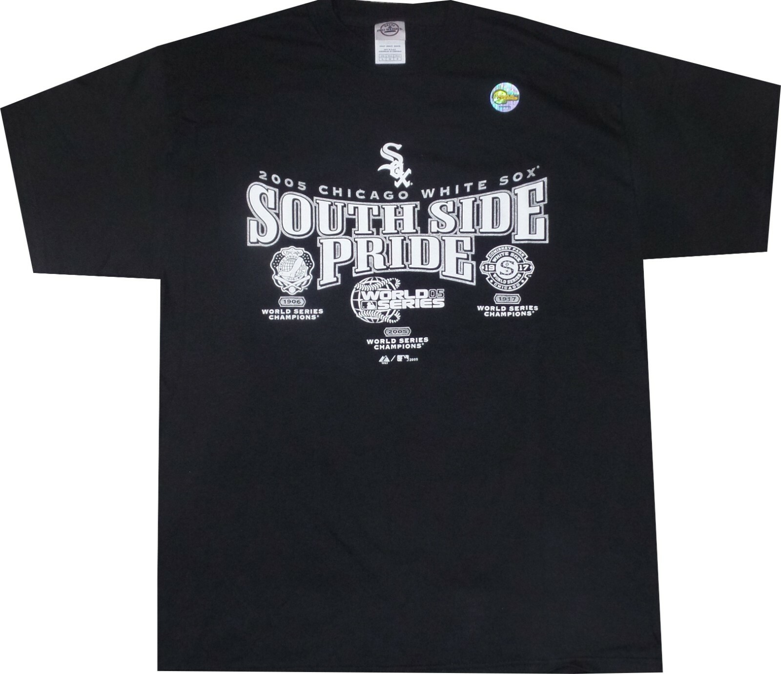 2005s majestic ベースボールシャツ　ホワイトソックス　MLB MAJESTIC MLB WHITE SOX/マジェスティック シカゴホワイト