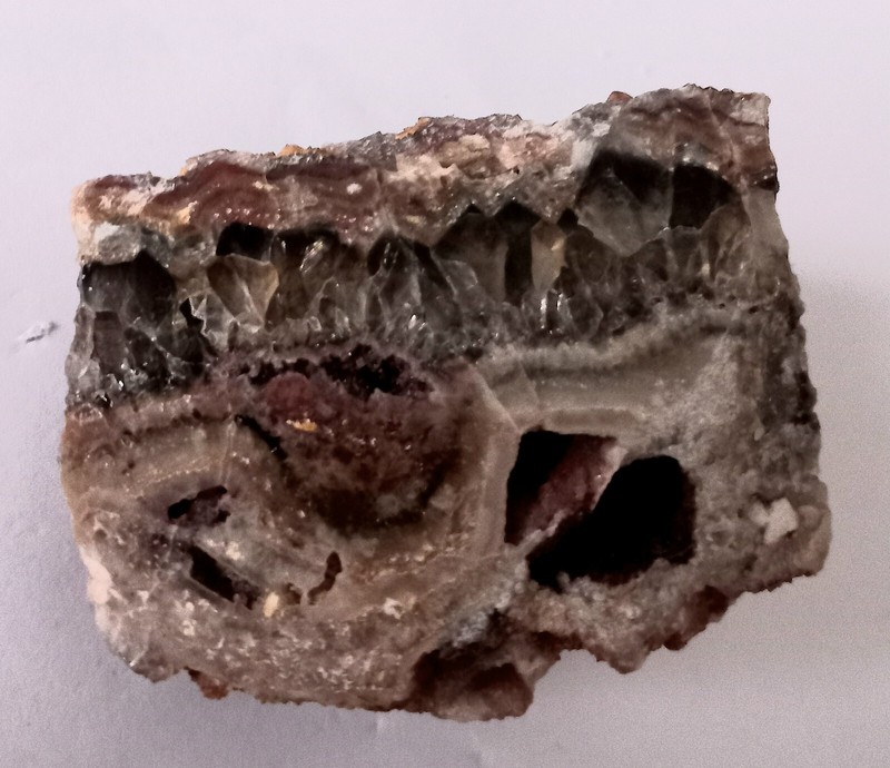 Rauchquarz Histor. Uranerzbergbau HammerbrÃ¼Cke Vogtland Mineralien Fluorit Baryt