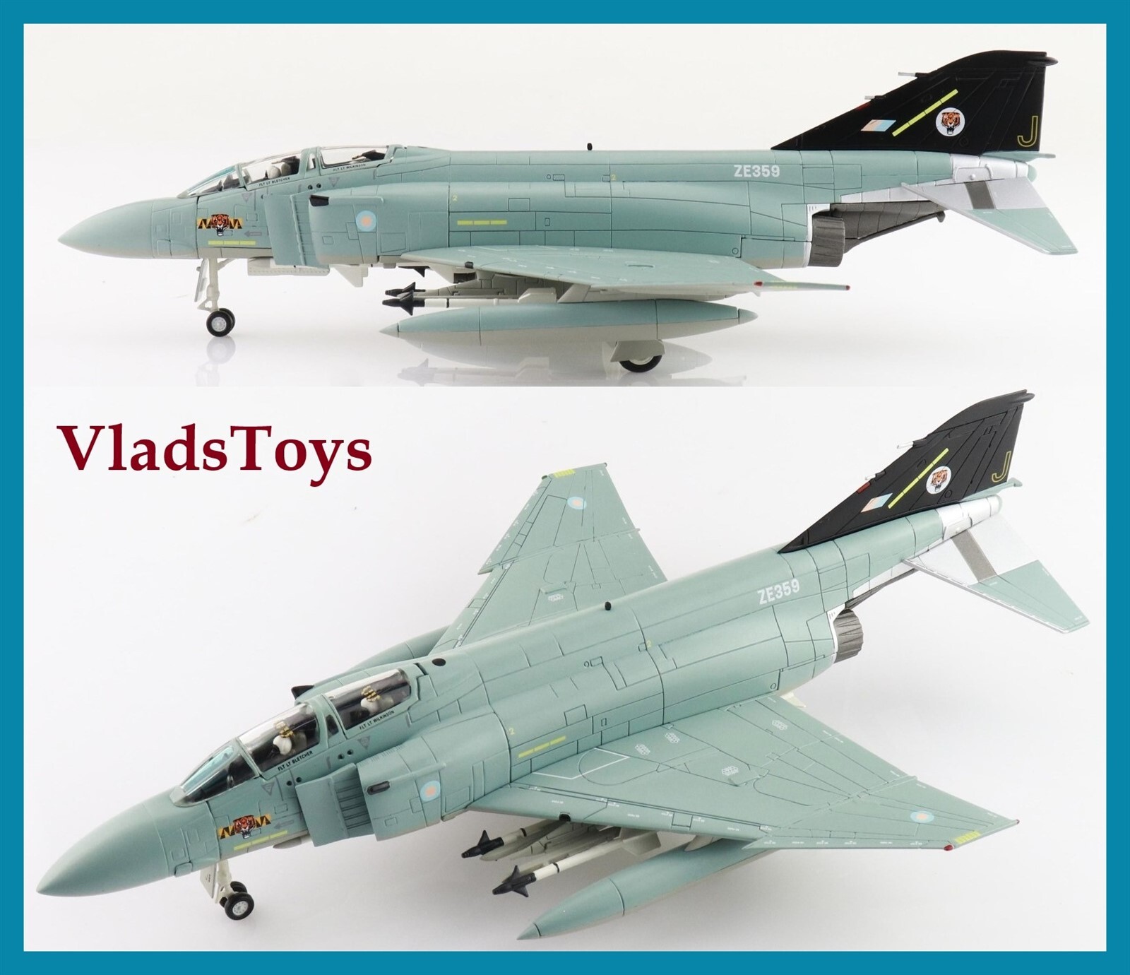 Hobby Master 1/72 F-4J (UK) Phantom F.Mk 3 RAF No.74 Tiger