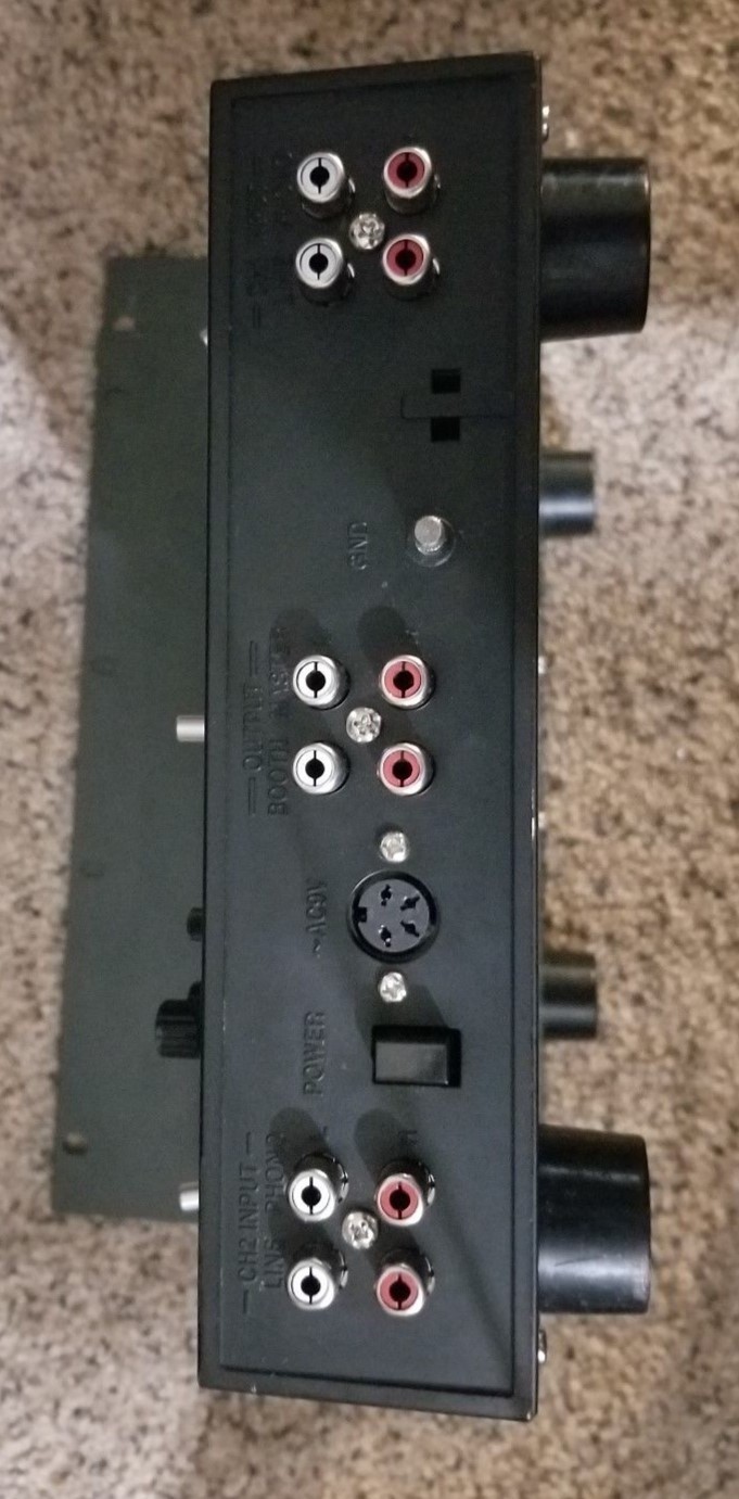 Korg KM-2 KM2 Kaoss Pad Mixer w/Power Supply and Hard Case