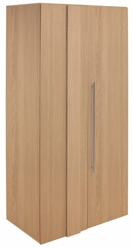 Argos Home Atlas 1 Door Corner Wardrobe Walnut Effect Ebay