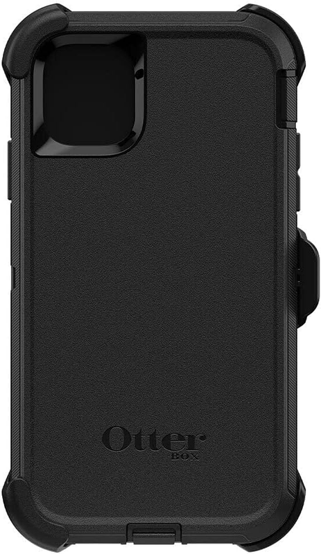 iPhone 11 Defender Series Case - BLACK, rugged & durable, with port protection,