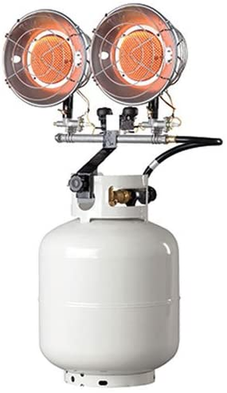 , Mh30t Double Tank Top Outdoor Propane Heater (propane Cylinder Not I