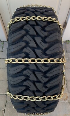 2 *NEW* 265/70R17 LONG LIFE ALLOY  *COMMERCIAL* HEAVY DUTY* Chains