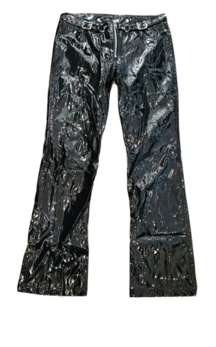 VTG 90s Y2K Lip Service Contraband Pleather Pants Mall Goth VTG 90s Y2K Lip Service Contraband Pleather Pants Mall Goth