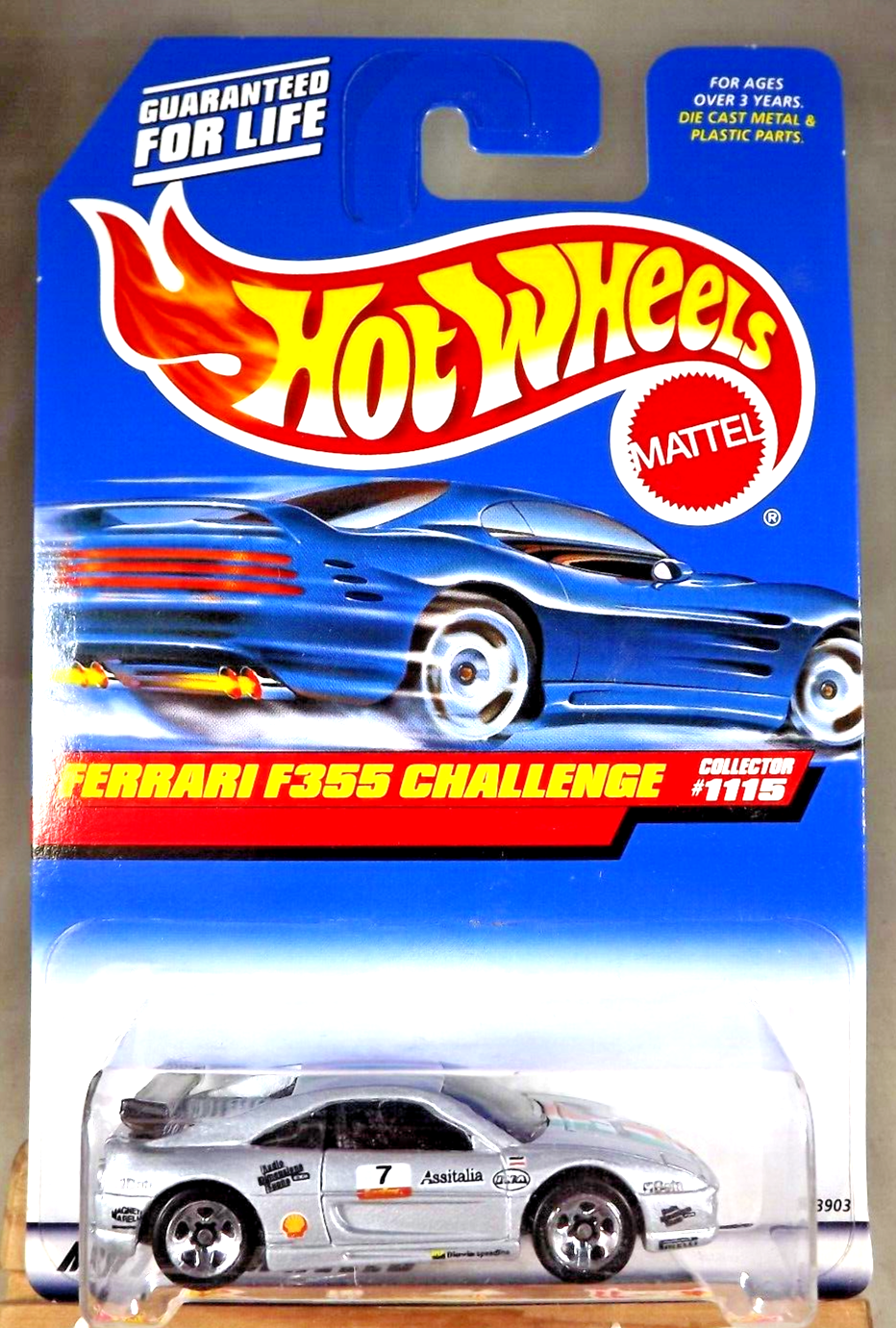 ホットウィール1999 FE フェラーリ 360モデナ FERRARI F355 ミニカー