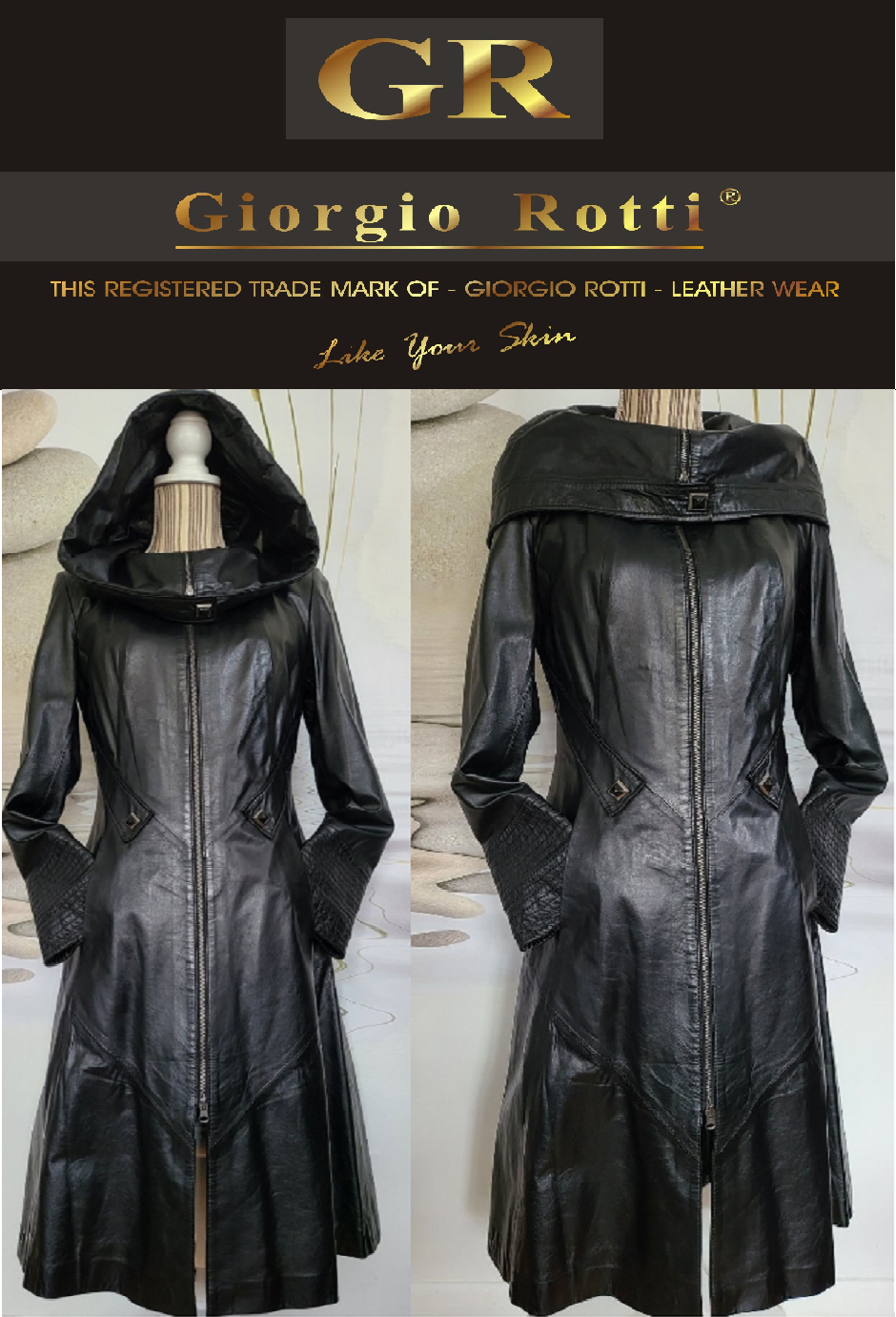 Nappa Leather Trench Coat - Ready to Wear